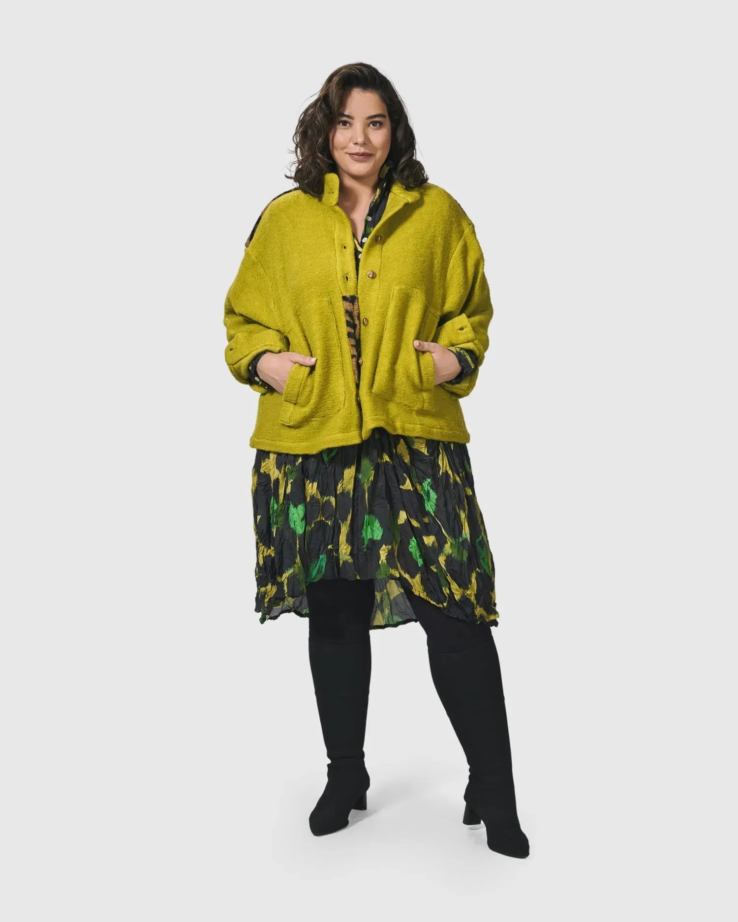 Funkadelic Weekend Jacket, Lime