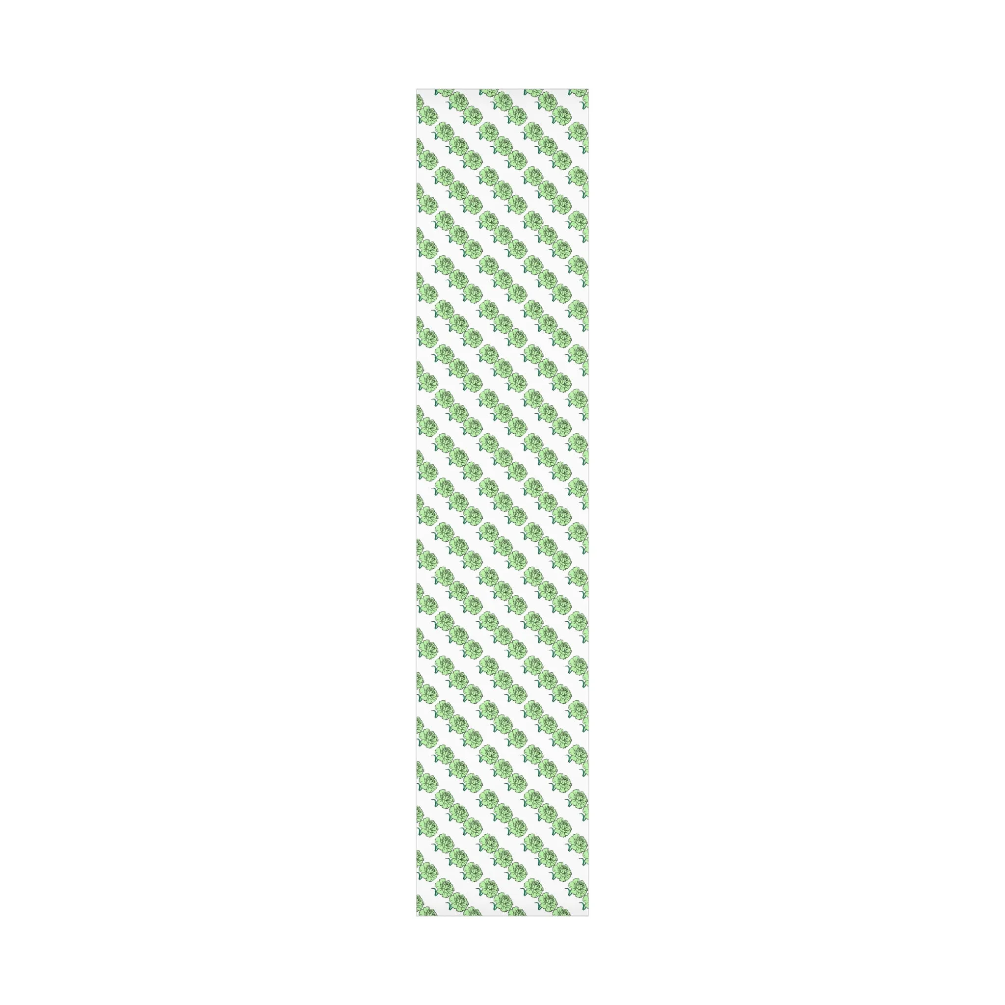 Gift Wrap Papers - Green Carnation Pattern for Any Occasion