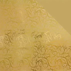 Gift Wrap Sheets - Illustrious Gold Double-sided (Pack of 25 sheets)