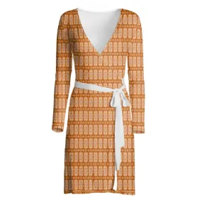 Girlie Girder Wrap Dress