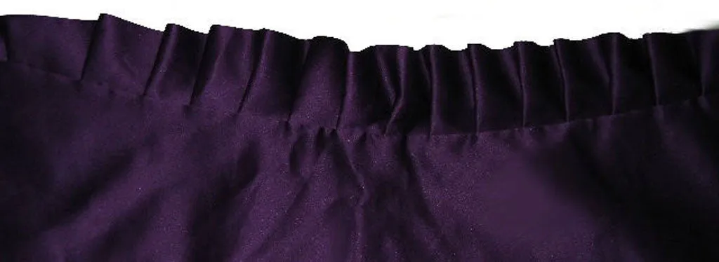 *GLAMOROUS  VINTAGE BETMAR DUCHESS SATIN PLEATED EVENING STOLE IN ROYAL PLUM - PERFECT FOR THE HOLIDAYS