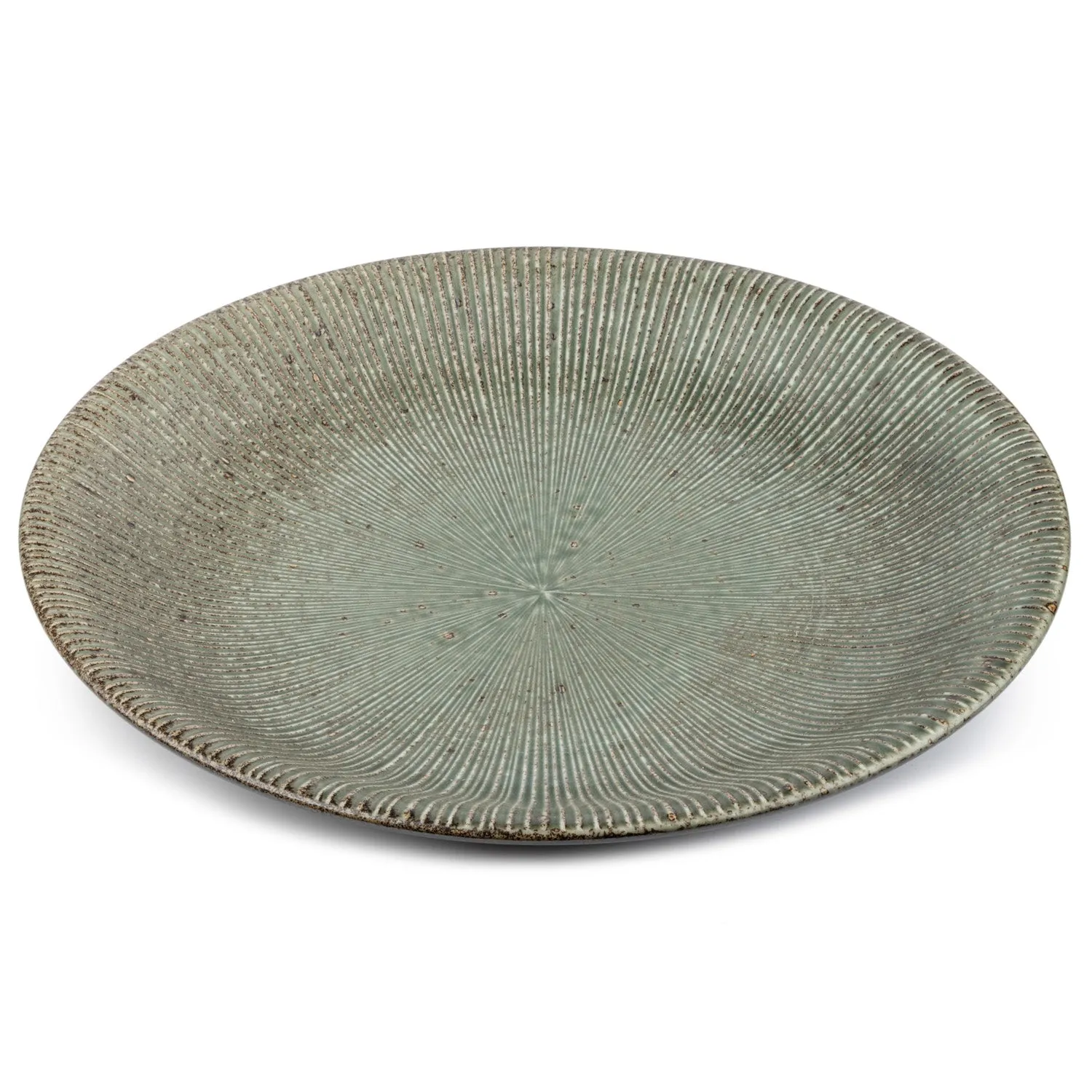 Green Wabi Sabi Premium Large Japanese Serving Plate