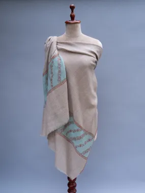 Grey Handwoven Luxurious Cashmere Wrap