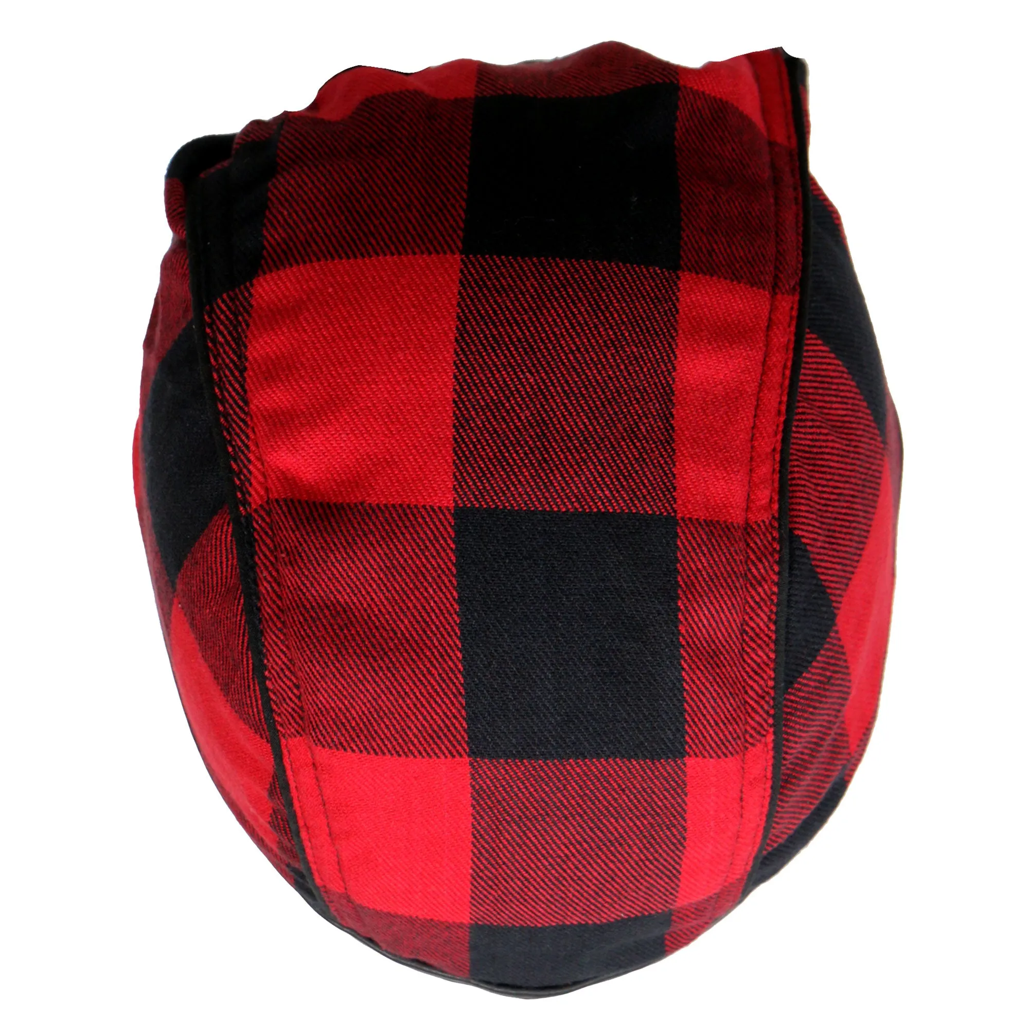 Hot Leathers Black/Red Buffalo Plaid Lightweight Headwrap HWH1108