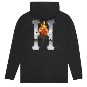 HUF EMBER ROSE CLASSIC H HOODIE // BLACK