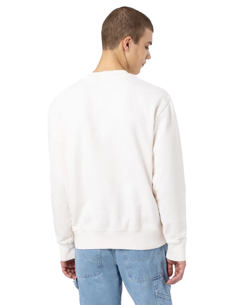 Icon Washed Sweatshirt in Ecru