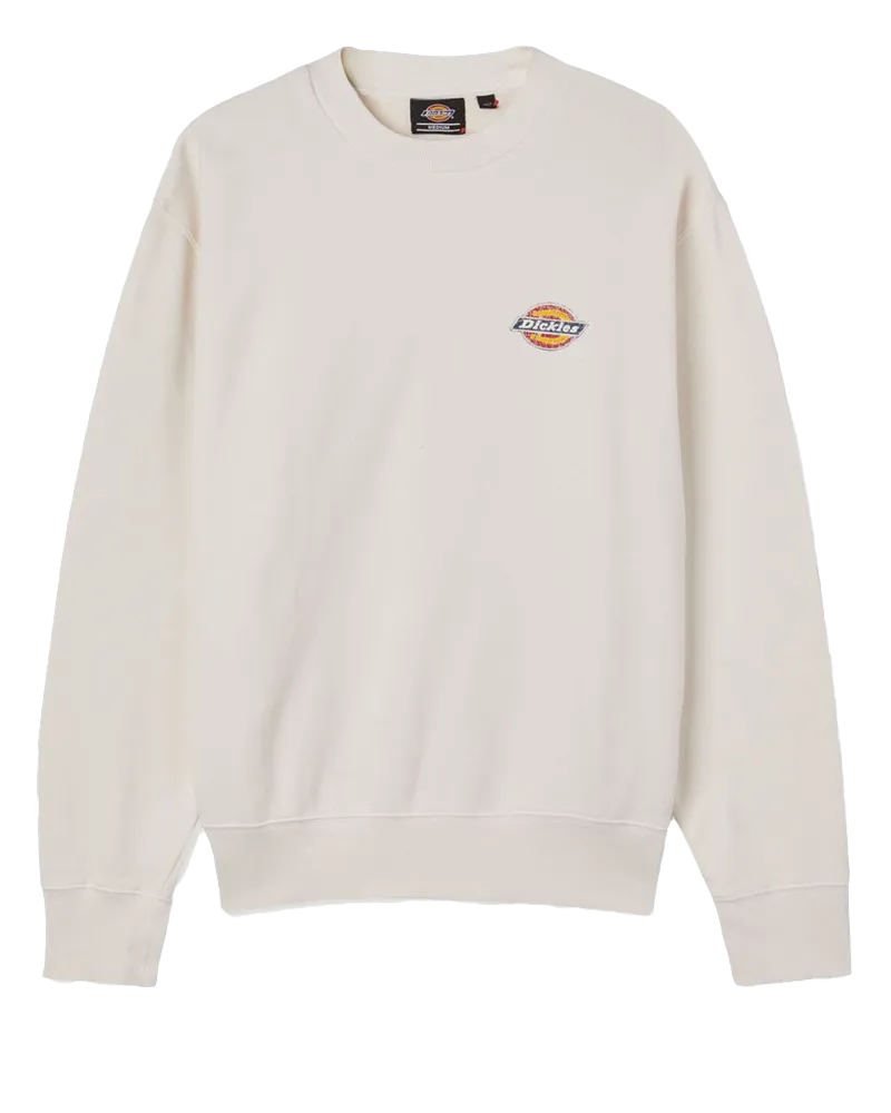 Icon Washed Sweatshirt in Ecru