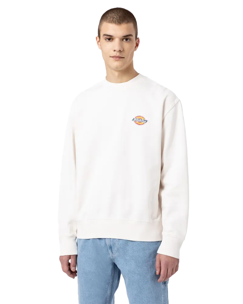 Icon Washed Sweatshirt in Ecru