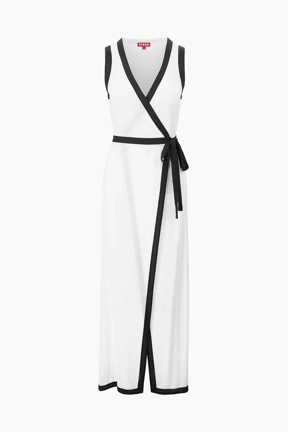 ISCHIA COVERUP DRESS | WHITE BLACK