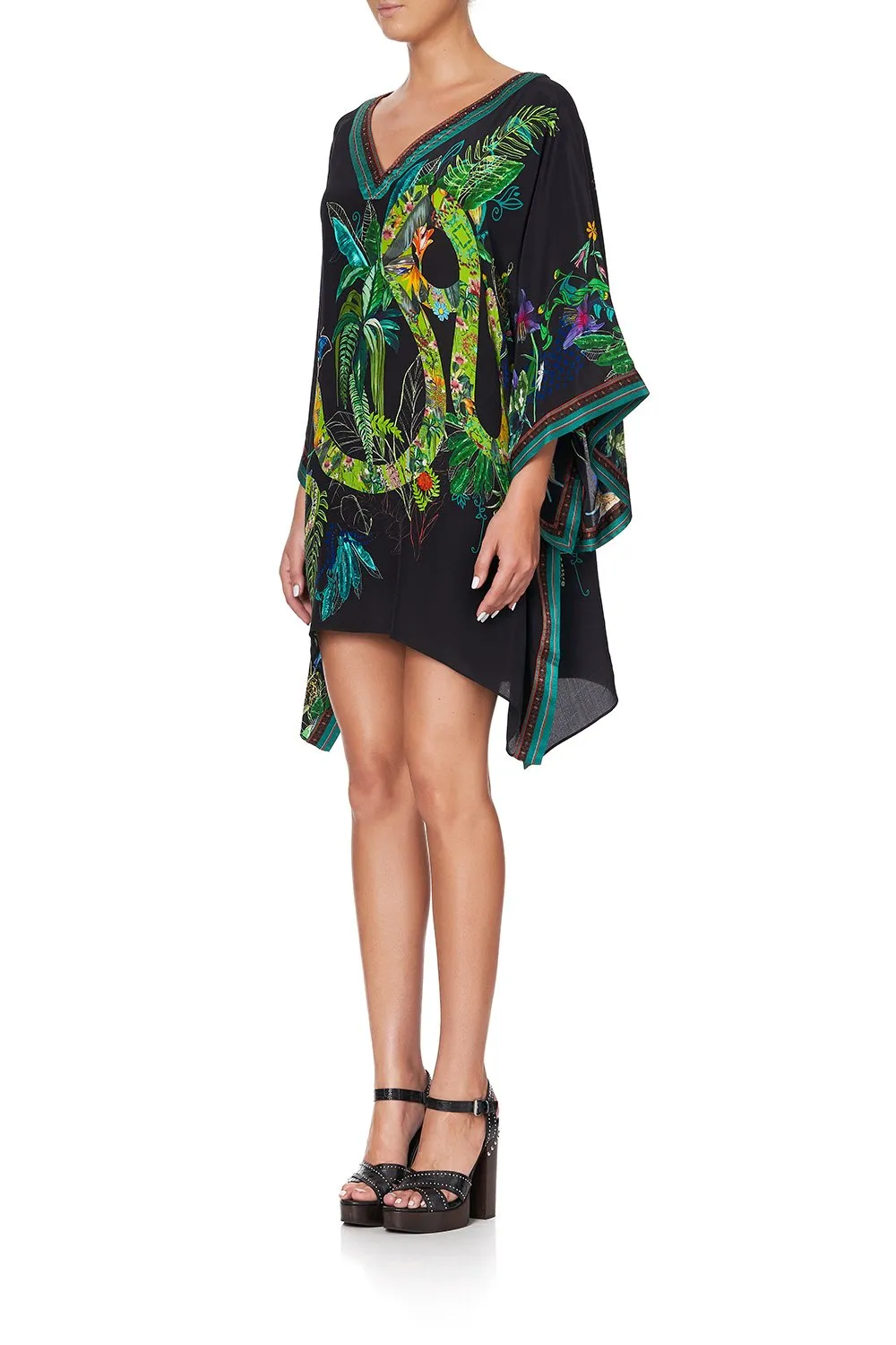 KAFTAN WITH SIDE WRAP RIVER CRUISE