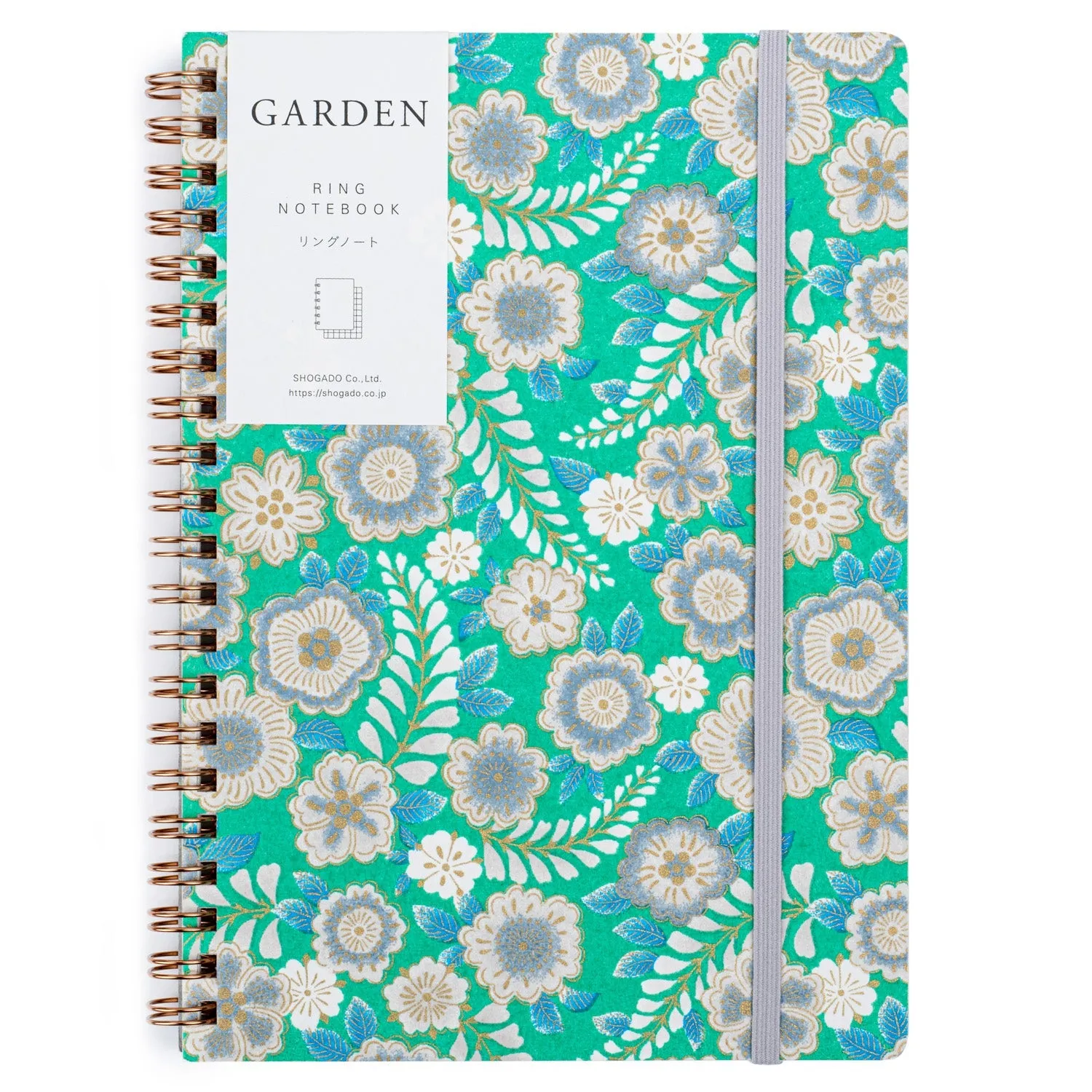 Kairakuen Garden Yuzen Washi Japanese Notebook