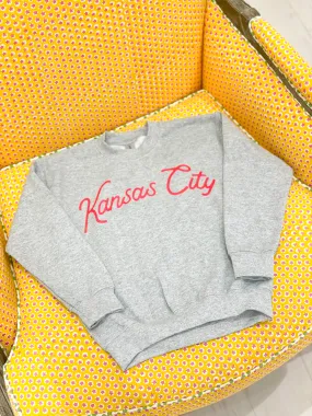 KC script sweatshirt