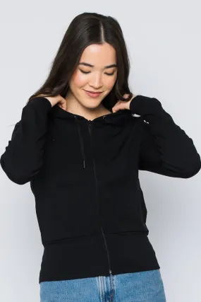 Kelly-Luxe Fleece Zip-Up