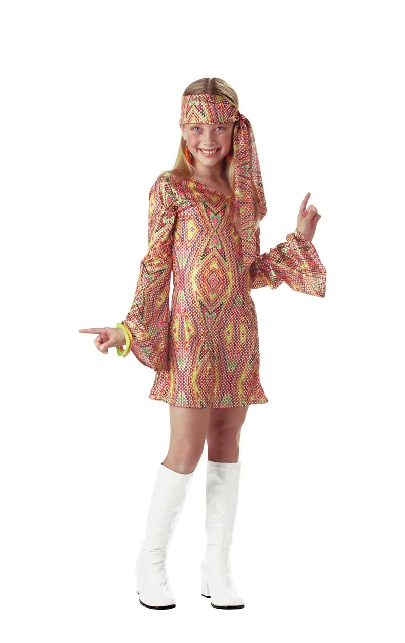 Kids Disco Dolly Costume