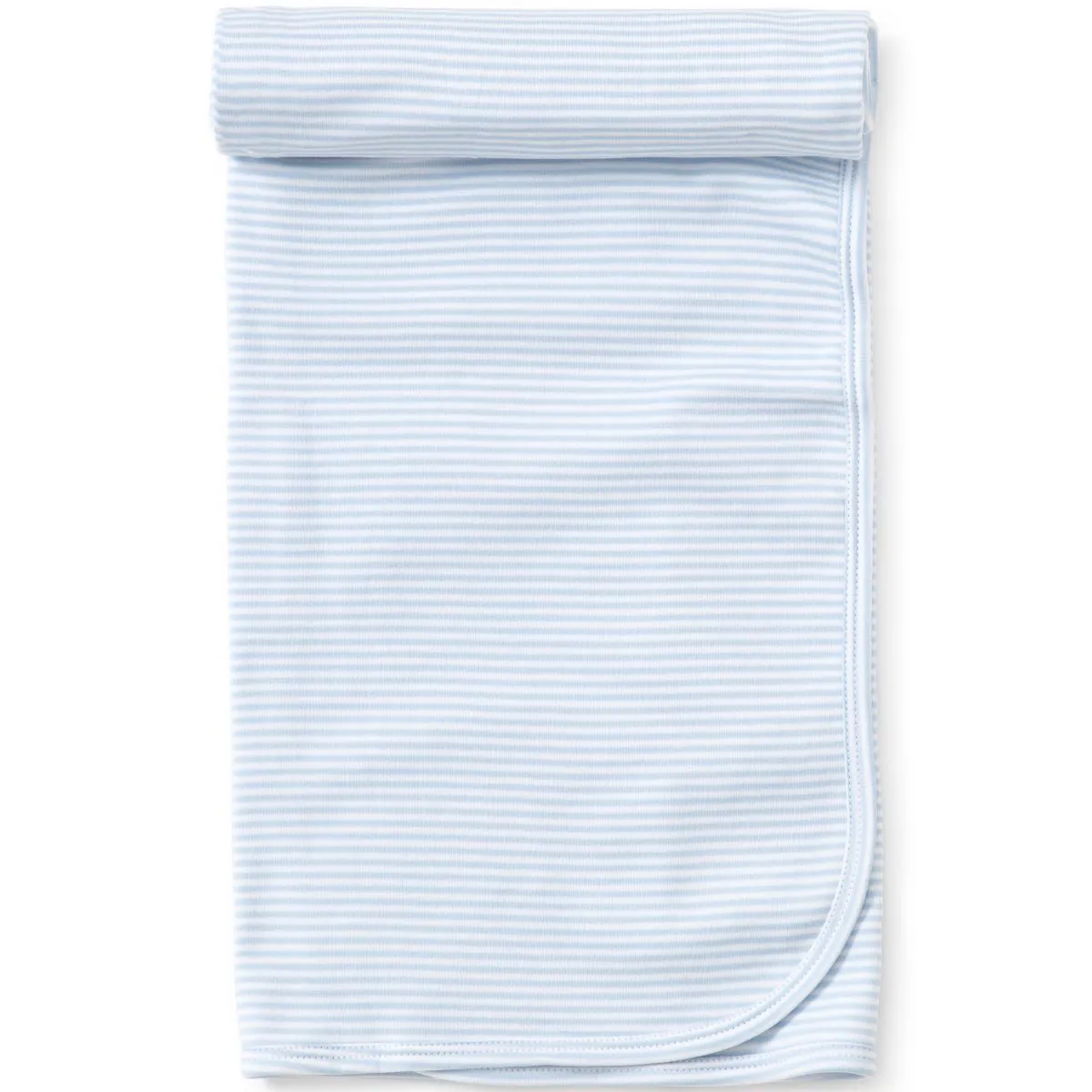 Kissy Basic Blue Striped Blanket