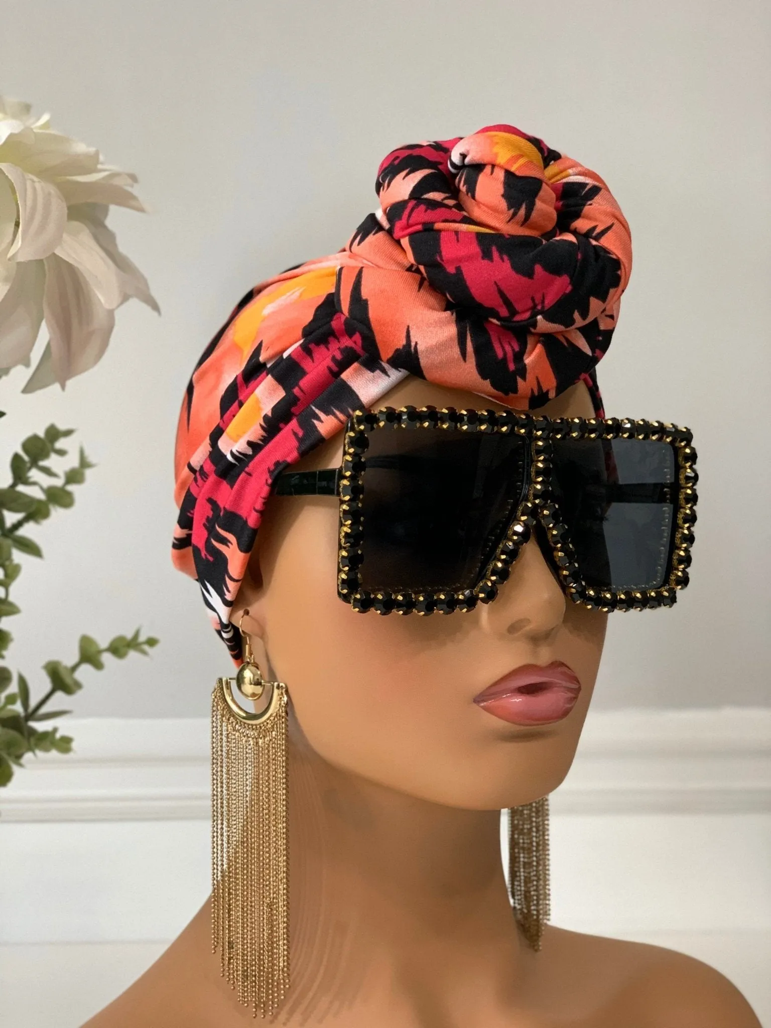 Kylie Pre-Tied Headwrap