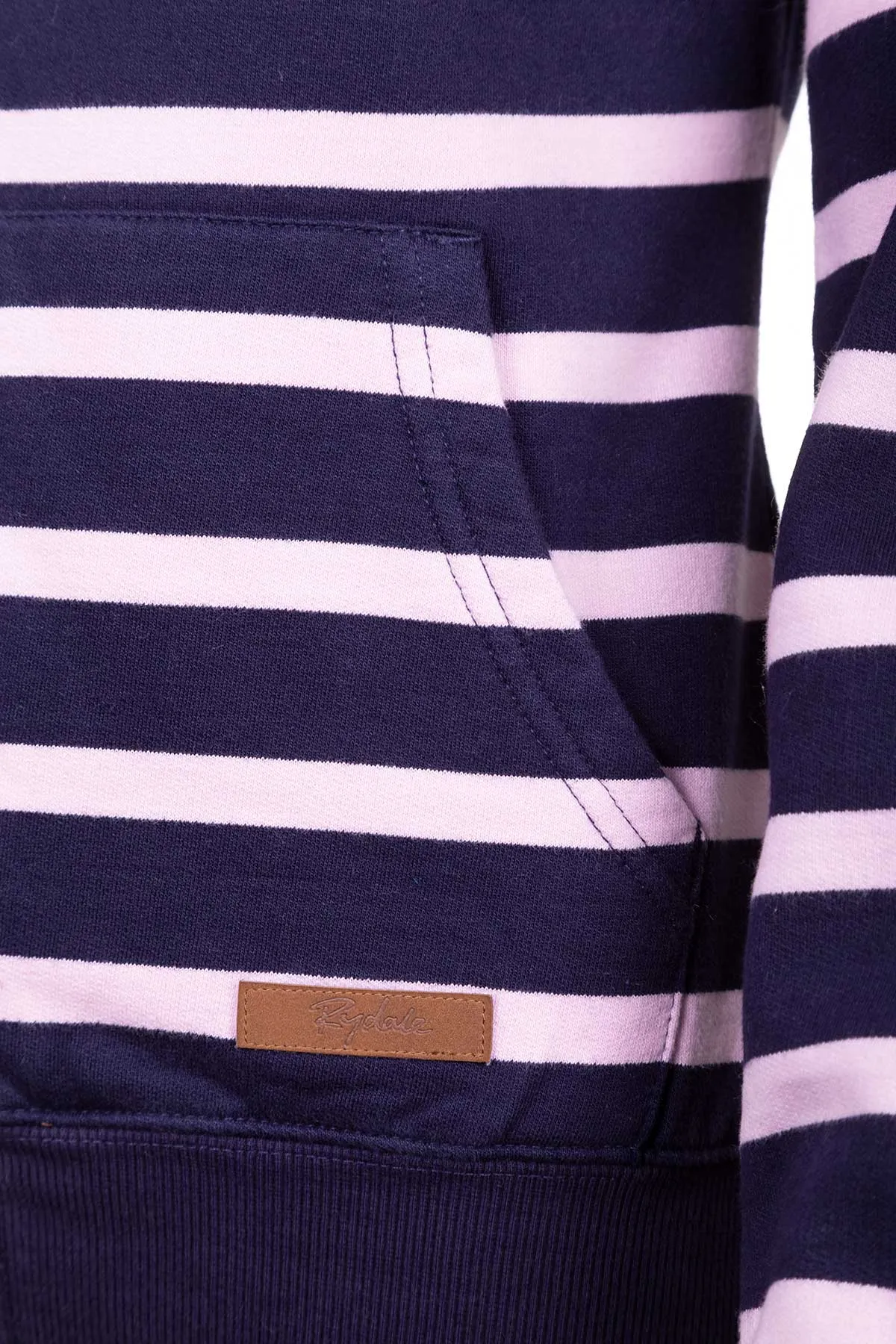 Ladies Lucy Striped Full Zip Hoody