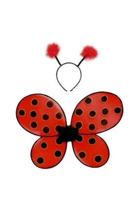 Ladybug Wings and Headband