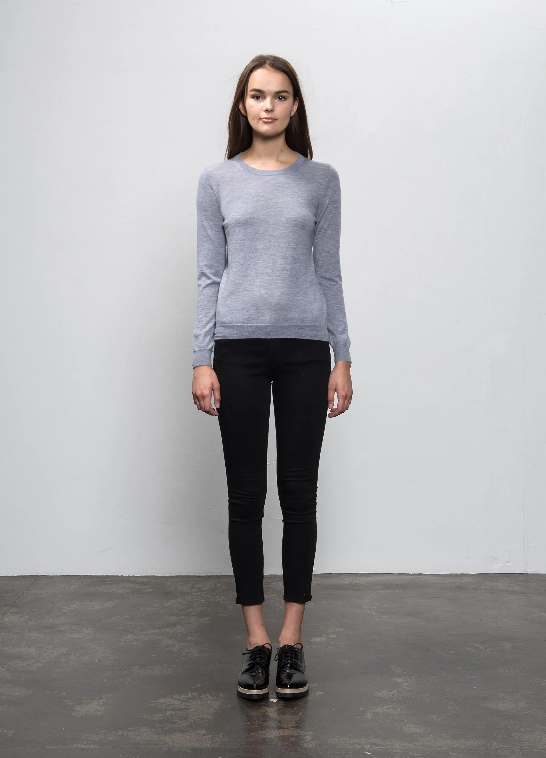 Lightweight Crew Neck_Slate