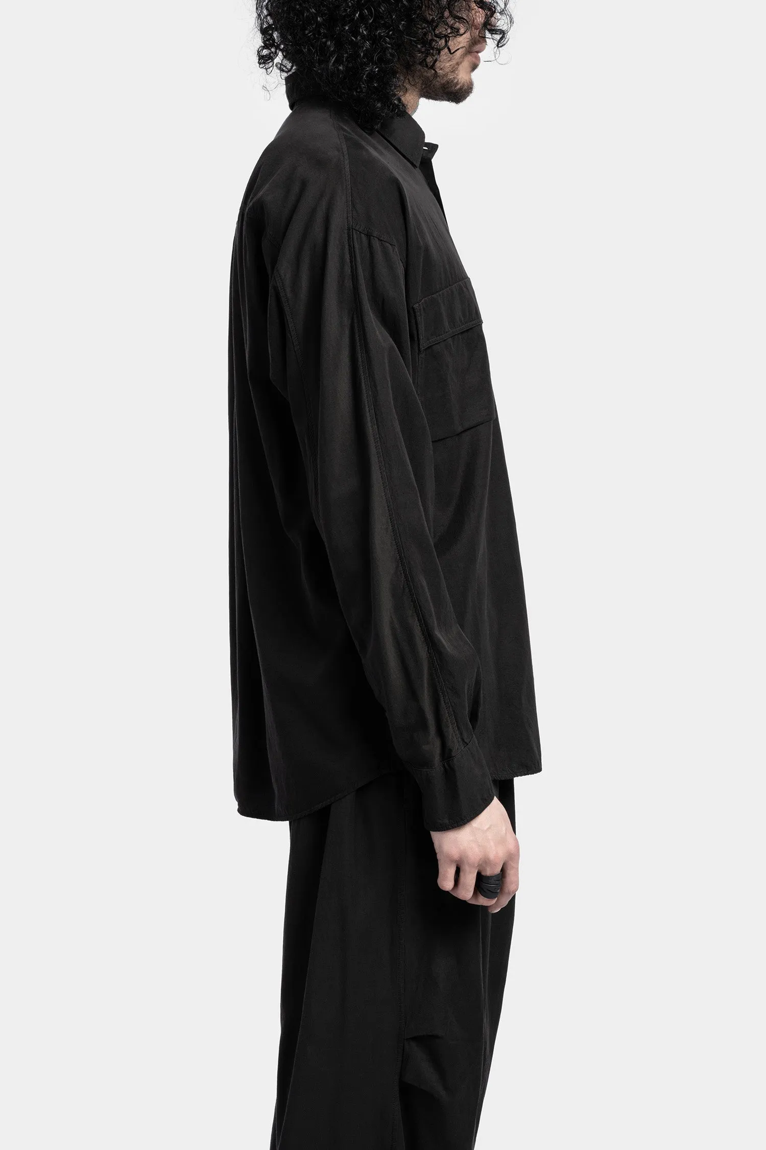 Lightweight oversized shirt