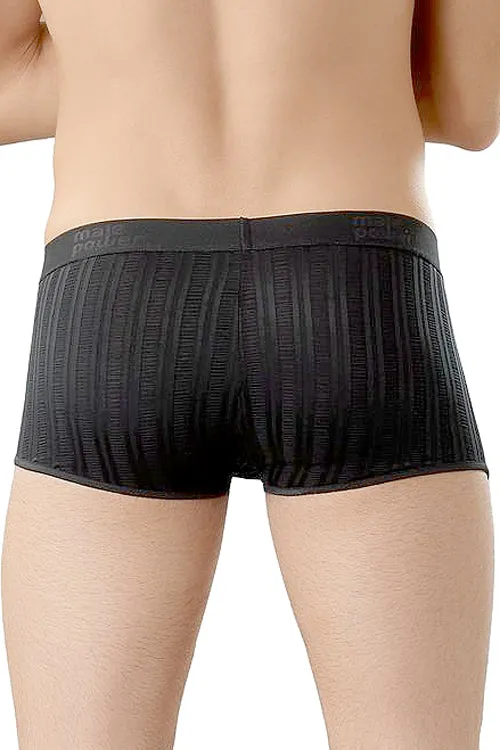 Male Power Textured Touch Me Trunk Underwear -Closeout