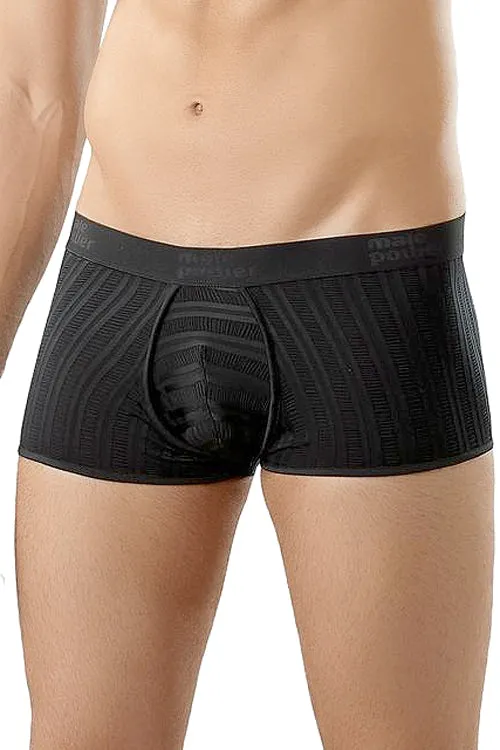 Male Power Textured Touch Me Trunk Underwear -Closeout