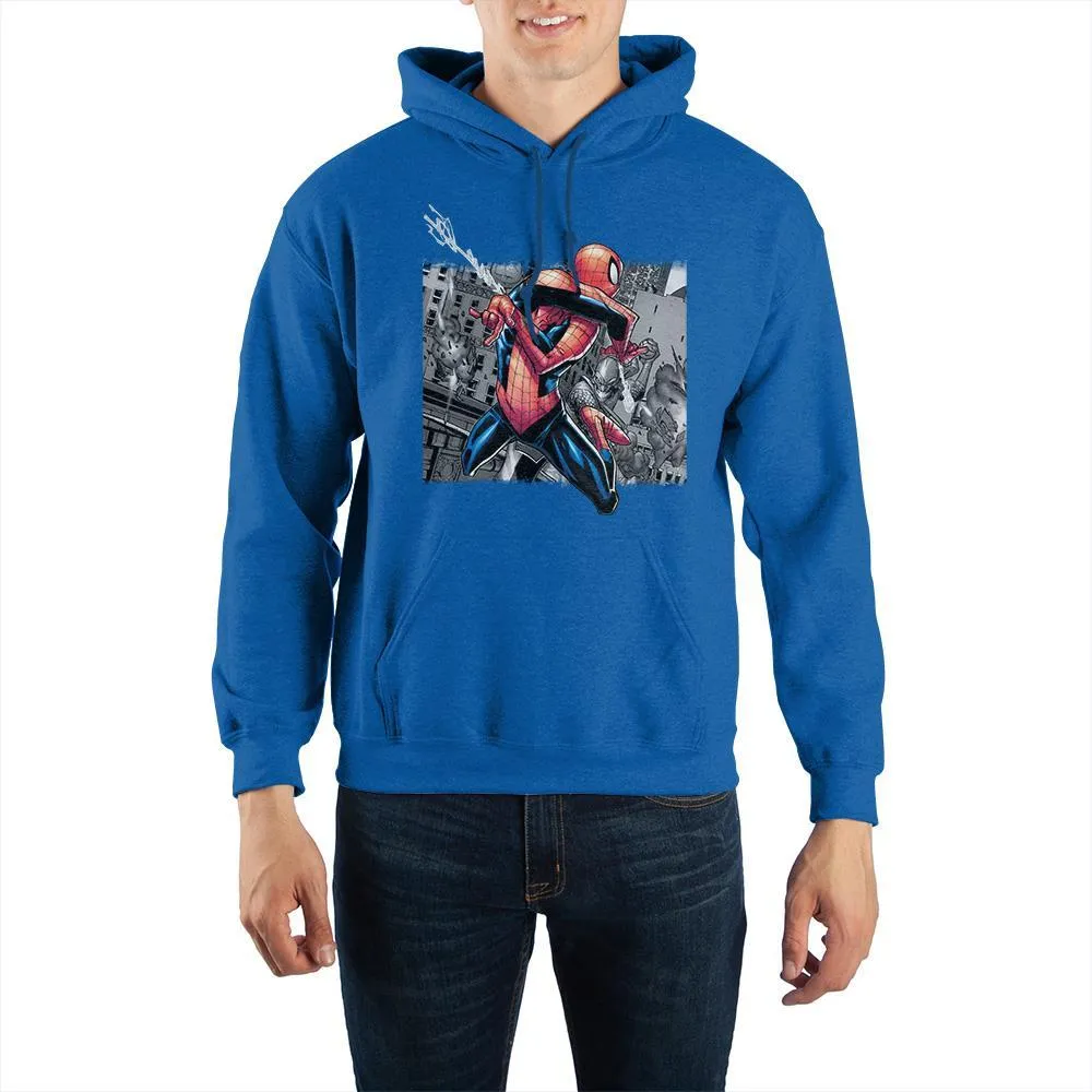 Marvel Spider-Man Pullover Hoodie Sweatshirt