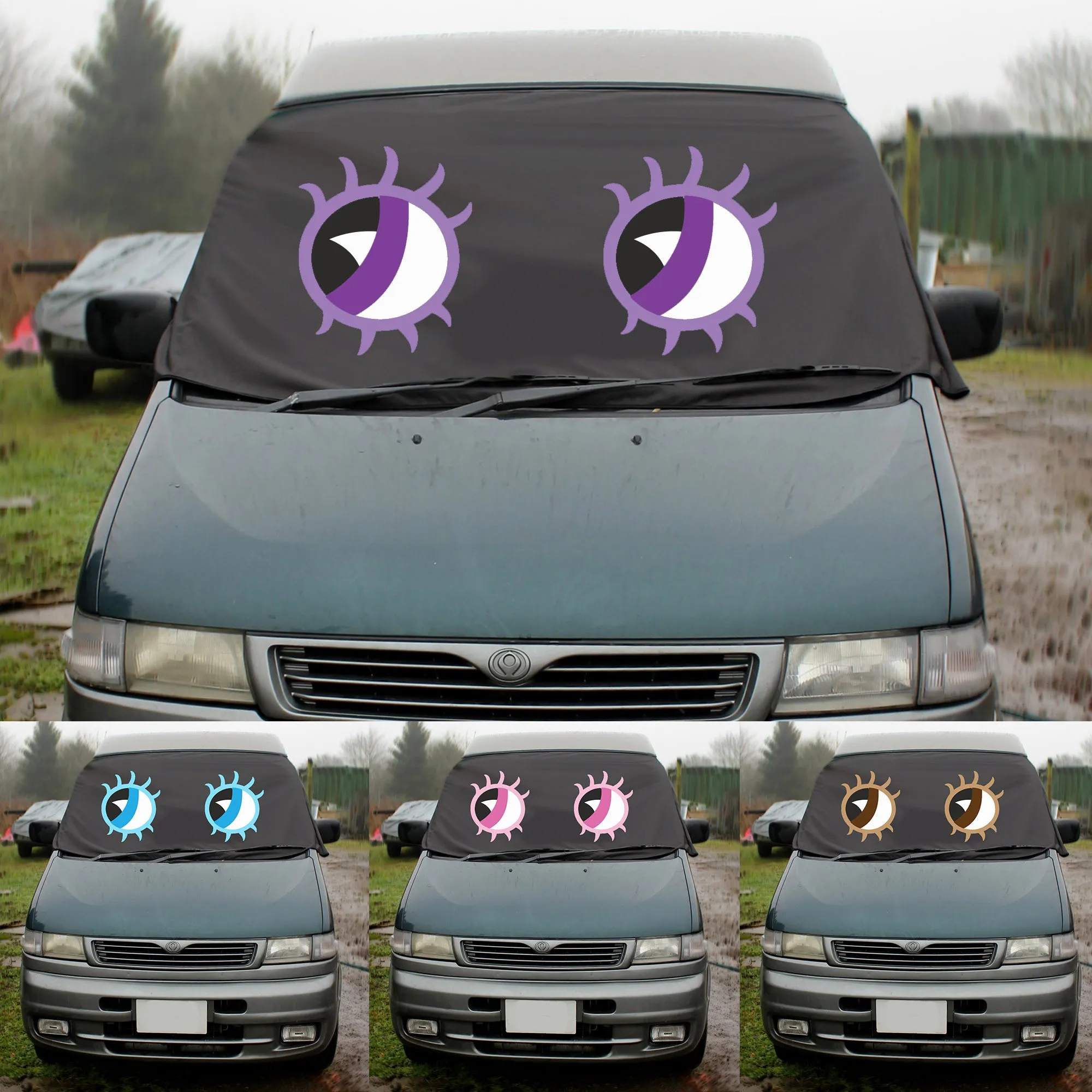 Mazda Bongo Screen Wrap - Betty Eyes