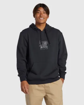 Mens Graphic Mix Pullover Hoodie