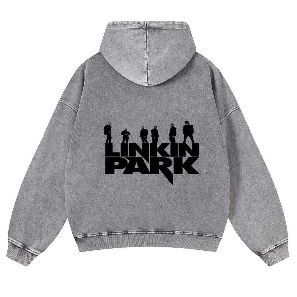 Mens Vintage  Linkin Park Rock Hoodies