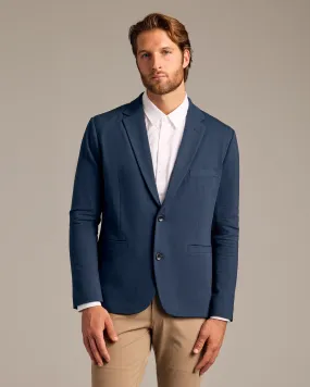 Navy Comfort Knit Blazer