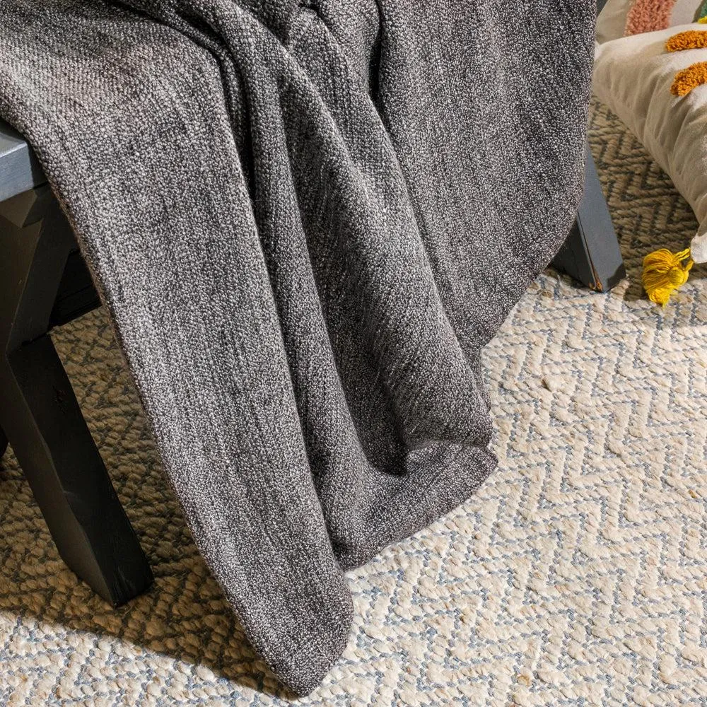 Nest Throw - Dark Grey