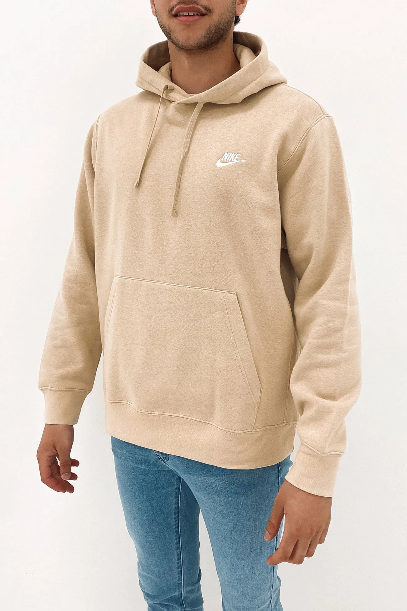 Nike Sportswear Club Pullover Hoodie Rattan