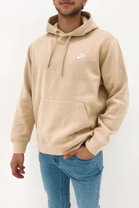 Nike Sportswear Club Pullover Hoodie Rattan