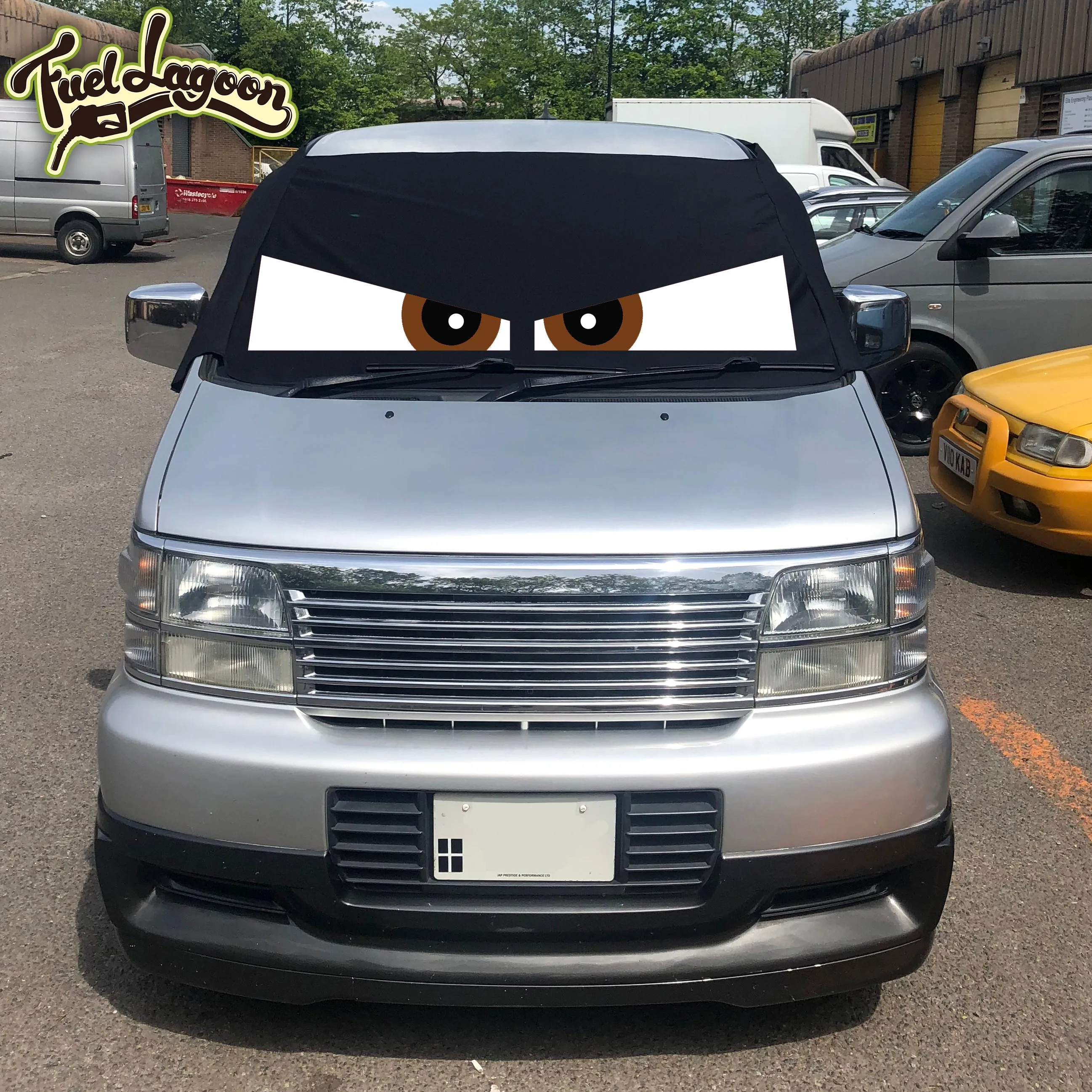 Nissan Elgrand E50 Screen Cover Eyes - Arthur