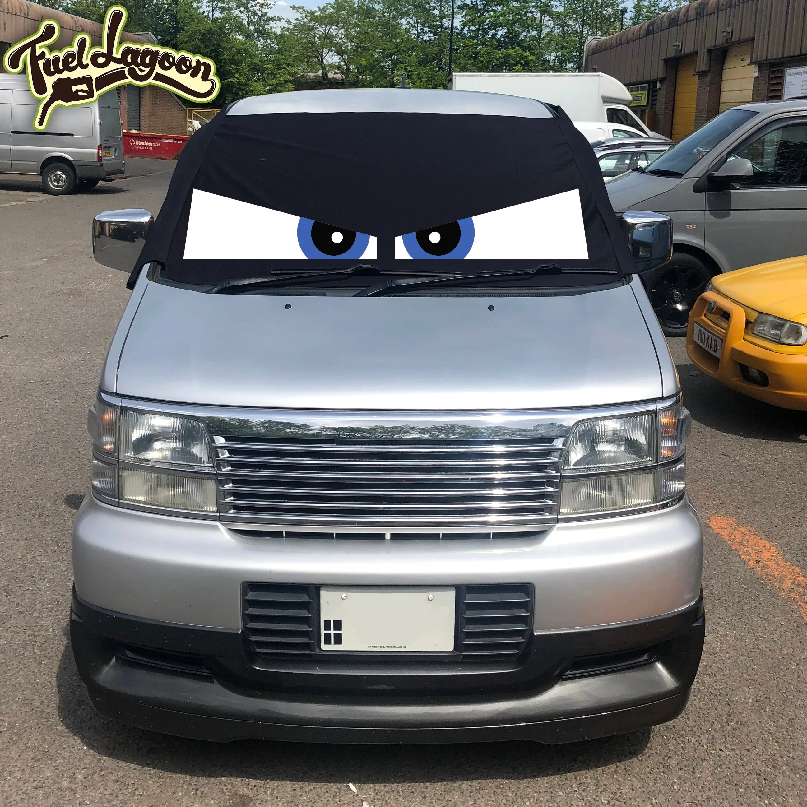 Nissan Elgrand E50 Screen Cover Eyes - Arthur