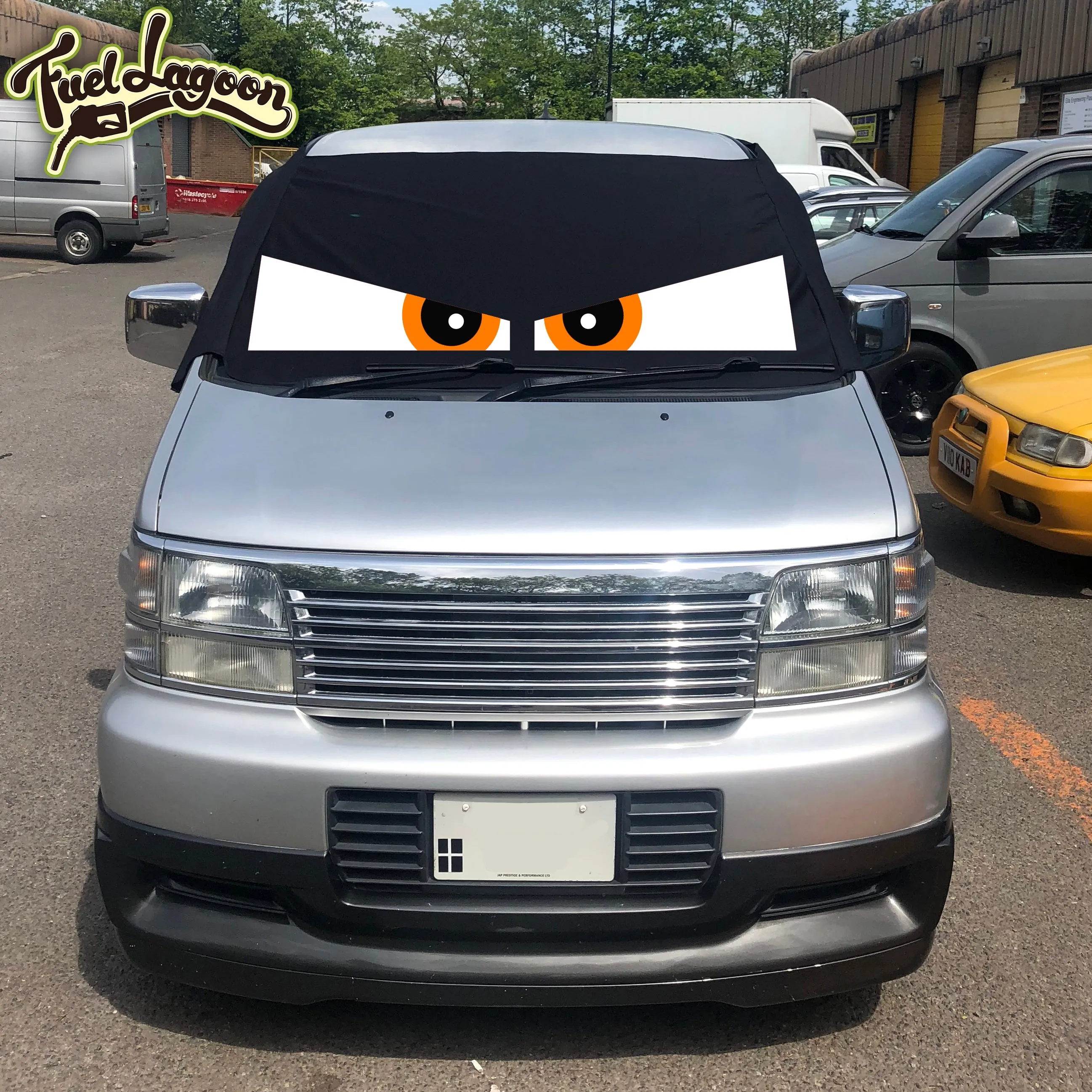 Nissan Elgrand E50 Screen Cover Eyes - Arthur