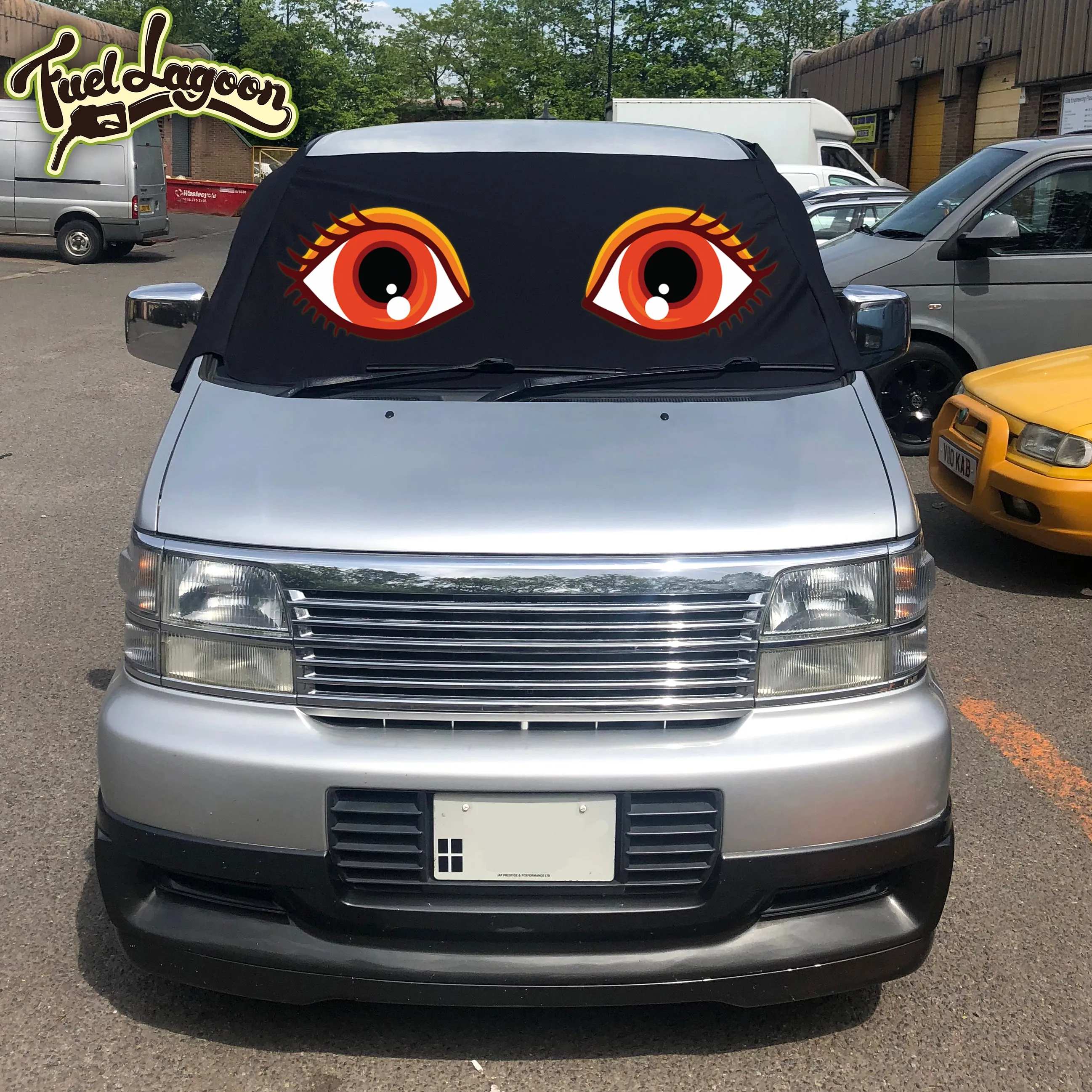 Nissan Elgrand E50 Screen Cover Eyes - Flo