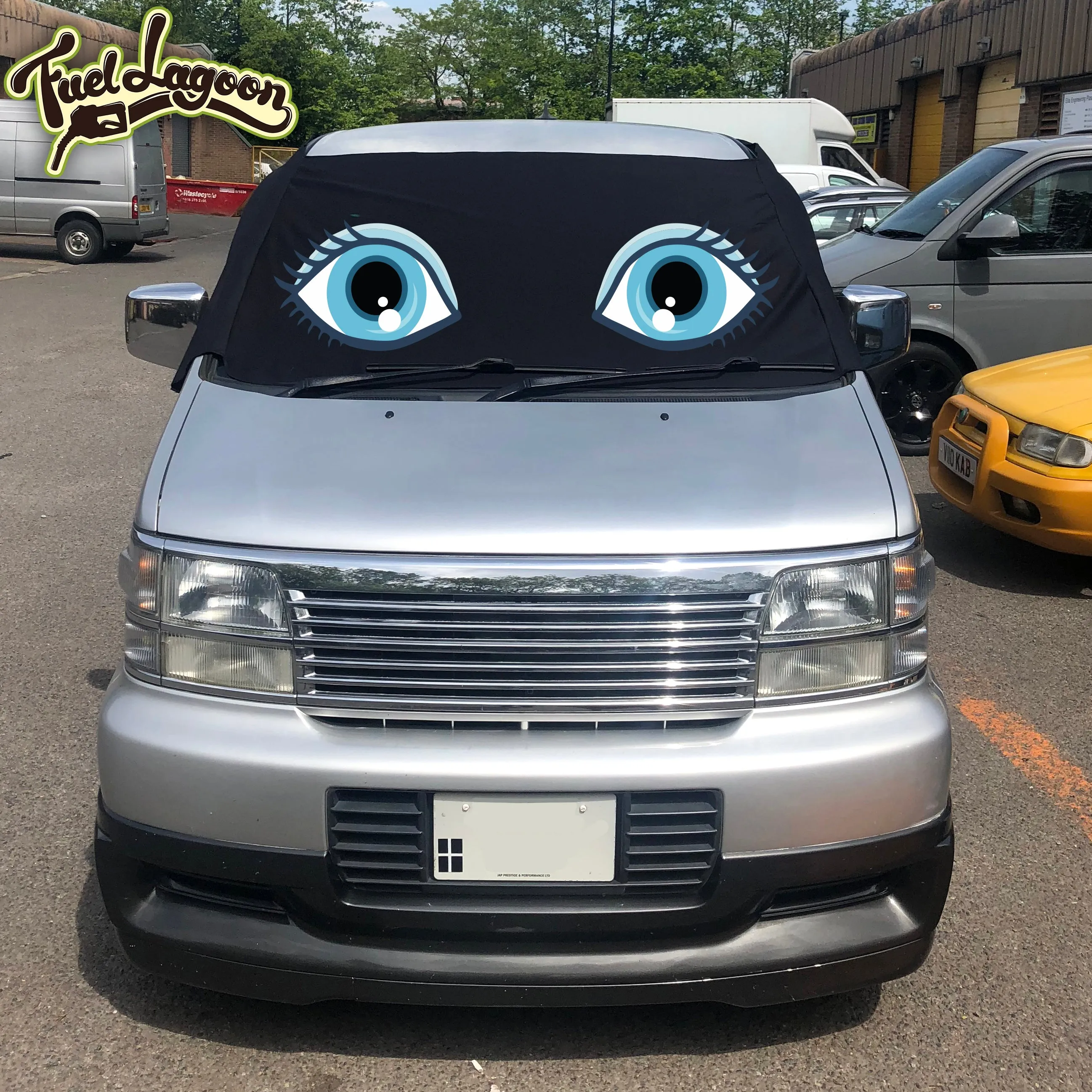 Nissan Elgrand E50 Screen Cover Eyes - Flo