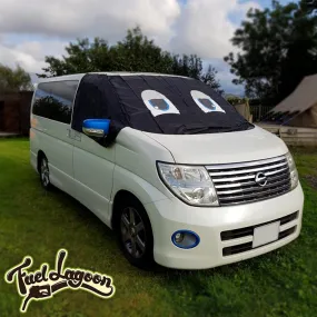 Nissan Elgrand E51 Screen Cover Eyes - Standard