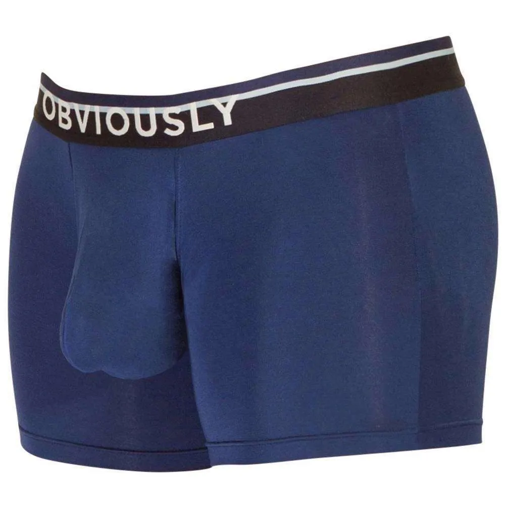 Obviously PrimeMan AnatoMAX Boxer Brief 3inch Leg - Navy