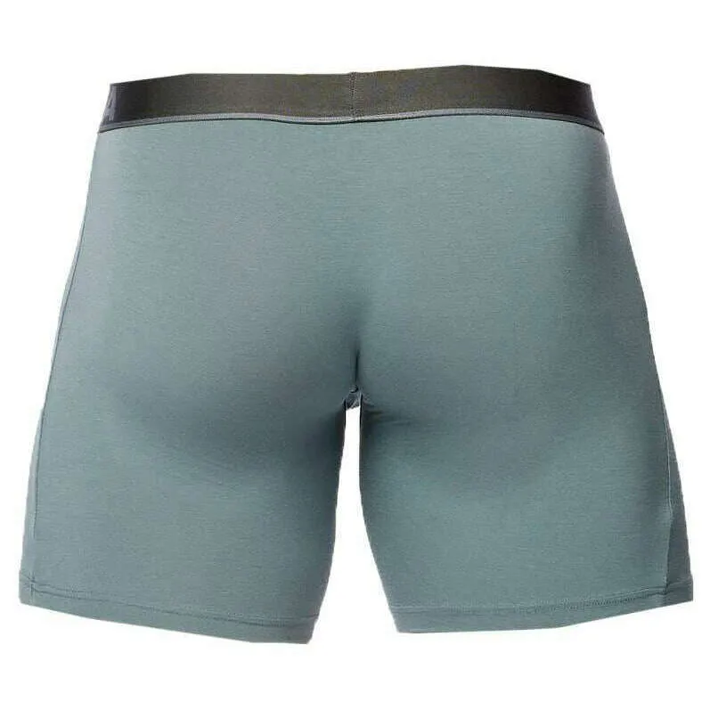 Obviously PrimeMan Boxer Brief 6inch Leg - Slate Grey