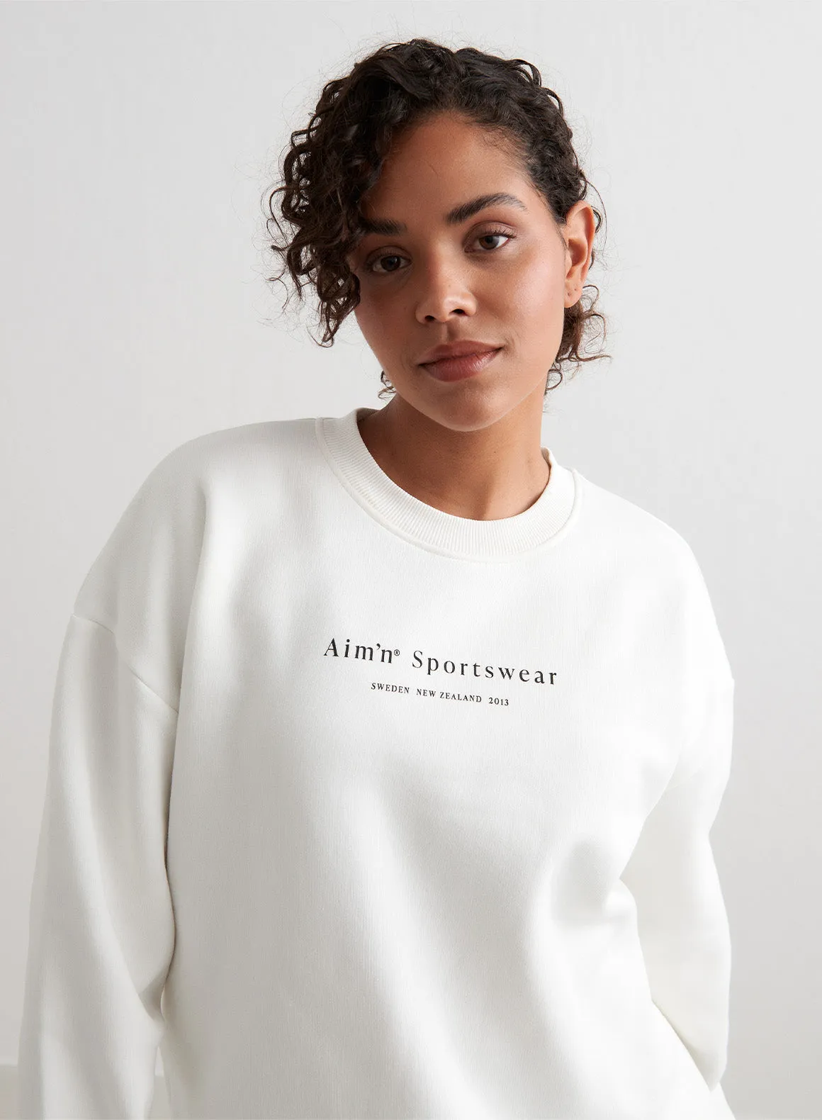 Off-white Serif Sweatshirt