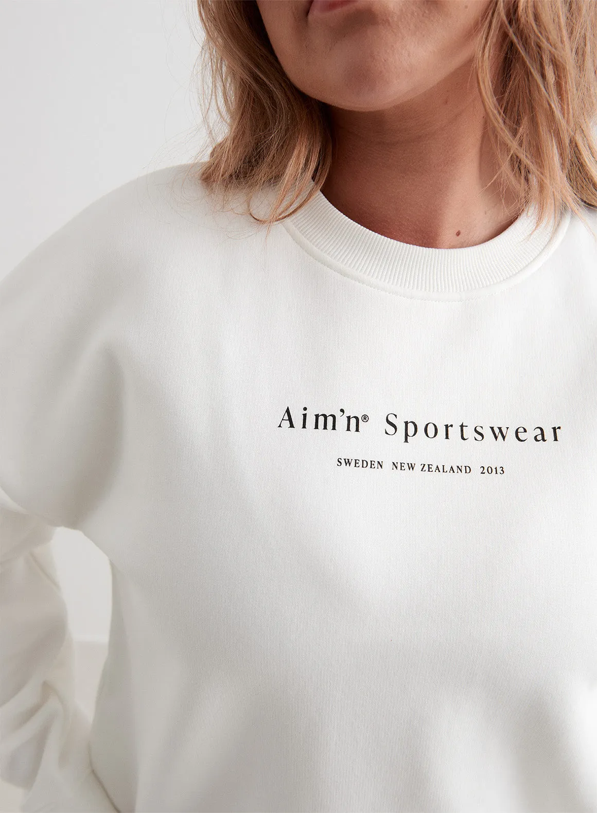 Off-white Serif Sweatshirt