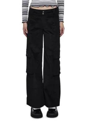 One Way Trip Cargo Pants -  Black