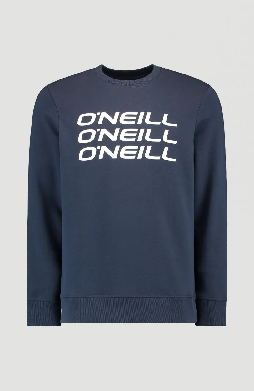 O'Neill Triple Stack Crew Sweatshirt | Ink Blue -A