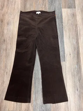 Pants Corduroy By Avenue Montaigne In Brown, Size: 4