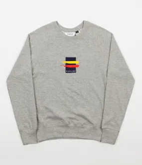 Parlez Stripe Crewneck Sweatshirt - Heather