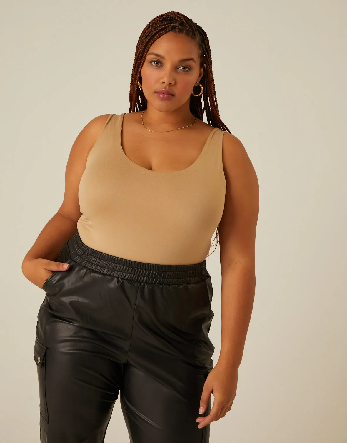 Plus Size Avery Sleeveless Bodysuit