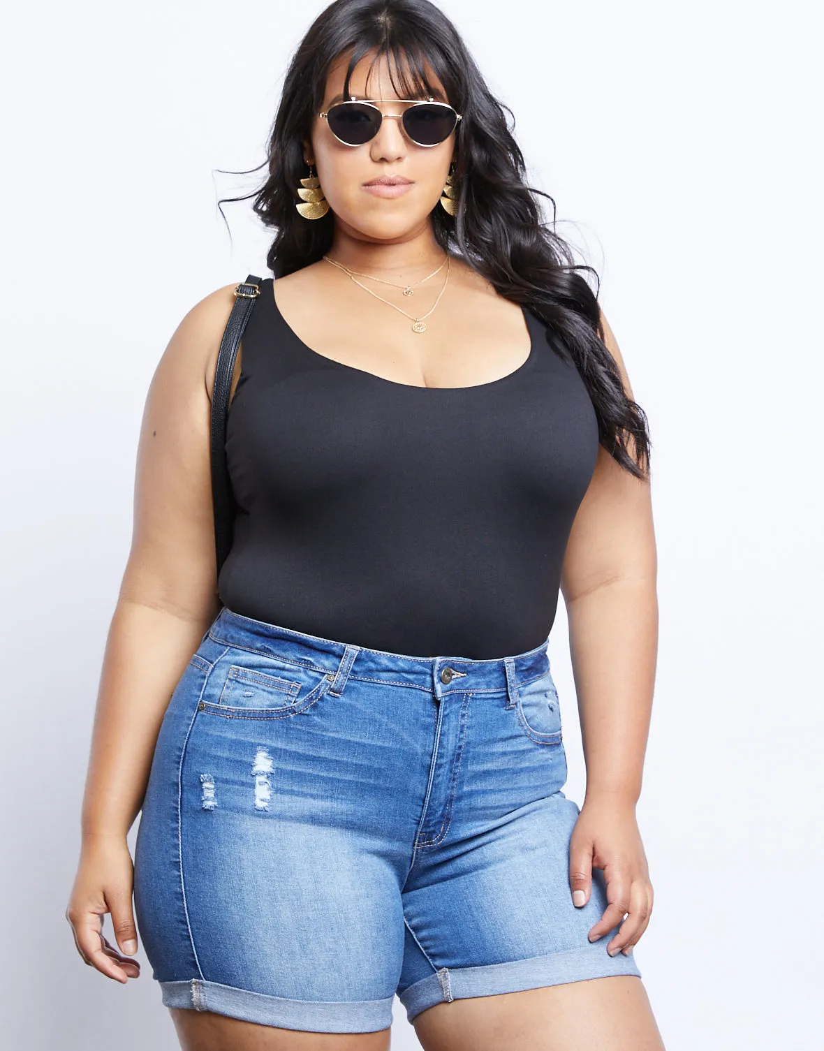 Plus Size Avery Sleeveless Bodysuit